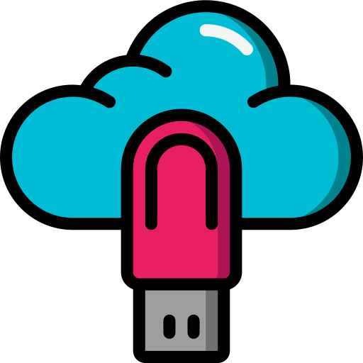 Cloud storage icon