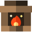 Fireplace icon 64x64