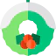 Christmas wreath icon 64x64