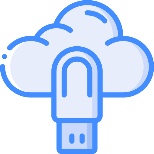 Cloud storage icon