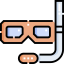 Diving mask icon 64x64