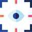 Eye scanner icon 64x64
