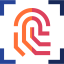 Fingerprint scanner icon 64x64