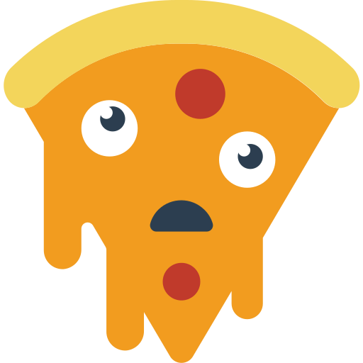 Pizza slice icon