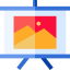Projection screen icon 64x64