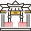 Chinese temple icon 64x64
