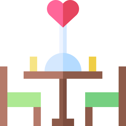 Dinner table icon