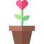 Plant pot icon 64x64