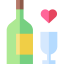 Wine bottle icon 64x64