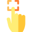 Fingerprint scanning icon 64x64