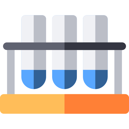 Test tubes icon