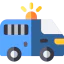 Police van icon 64x64