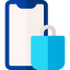 Mobile shopping icon 64x64