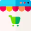 Online shop icon 64x64