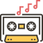 Cassette icon 64x64