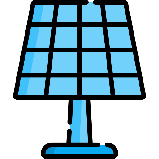 Solar panel icon