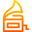 Gramophone Symbol 64x64