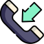Incoming call icon 64x64