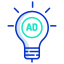 Light bulb icon 64x64
