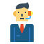 Call center agent icon 64x64