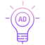 Light bulb icon 64x64
