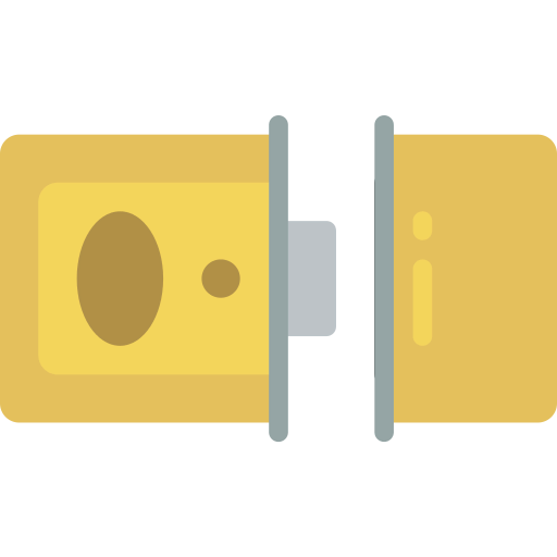 Door lock icon