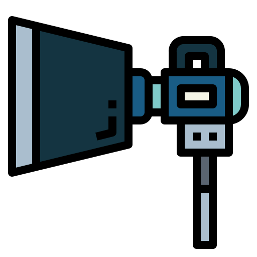 Studio lighting icon