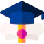 Graduation cap Ikona 64x64