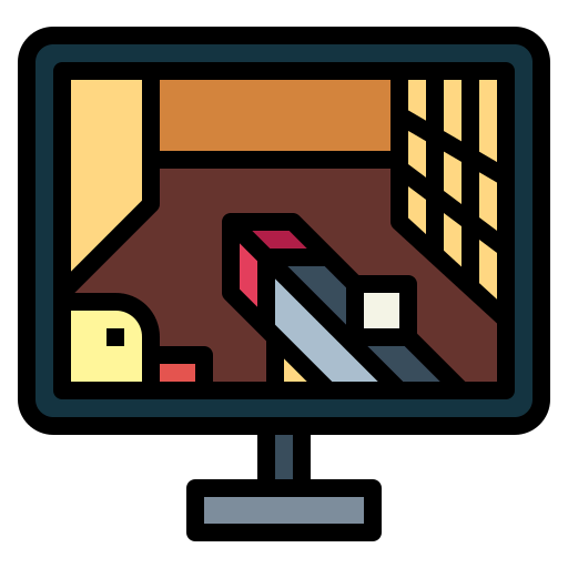 Shooting game icon