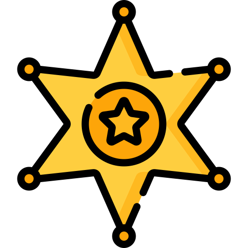 Sheriff badge 图标