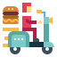 Food delivery icône 64x64