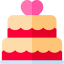 Wedding cake icon 64x64