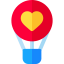 Hot air balloon icon 64x64