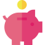 Piggy bank icon 64x64