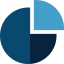 Pie chart icon 64x64