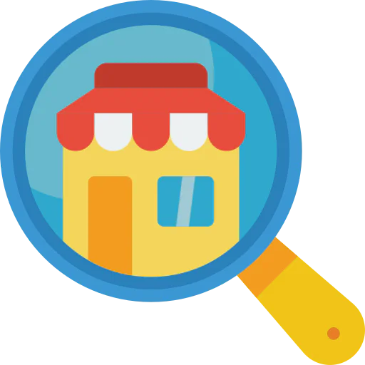 Magnifying glass ícone