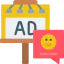 Рекламный щит иконка 64x64