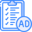 Checklist ícono 64x64