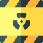 Nuclear energy icon 64x64
