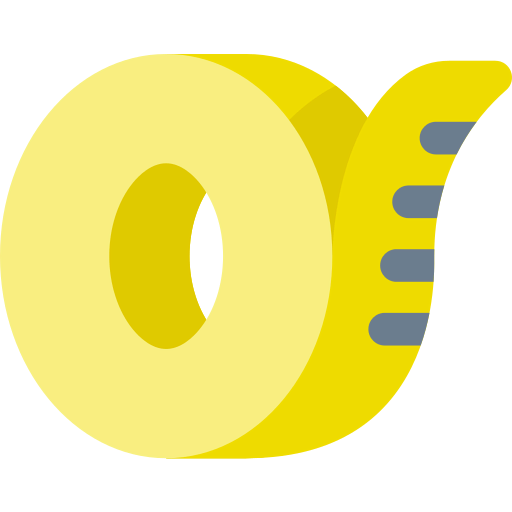 Measuring tape icon