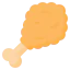 Fried chicken icon 64x64