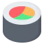 Sushi roll icon 64x64