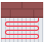 Underfloor heating icon 64x64