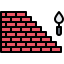 Bricks wall icon 64x64