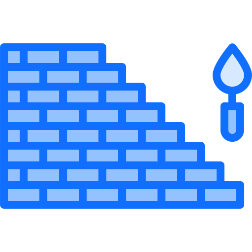 Bricks wall icon