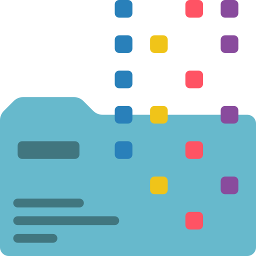 Data collecting icon