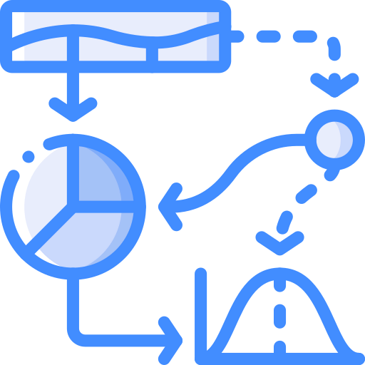 Data analytics icône