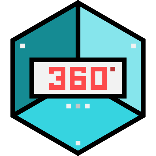360 view Ikona