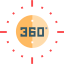 360 degrees icon 64x64