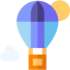 Hot air balloon ícone 64x64